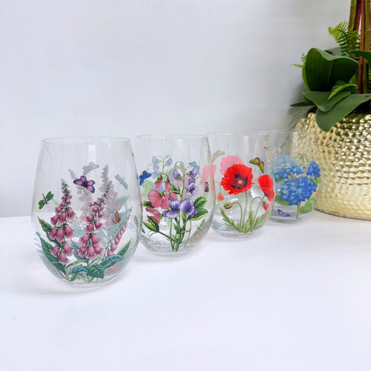 Portmeirion BG Stemless Glasses Set of 4