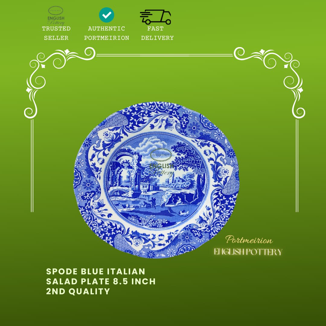 Spode This Blue Italian Salad Plate Inch – Portmeirionz