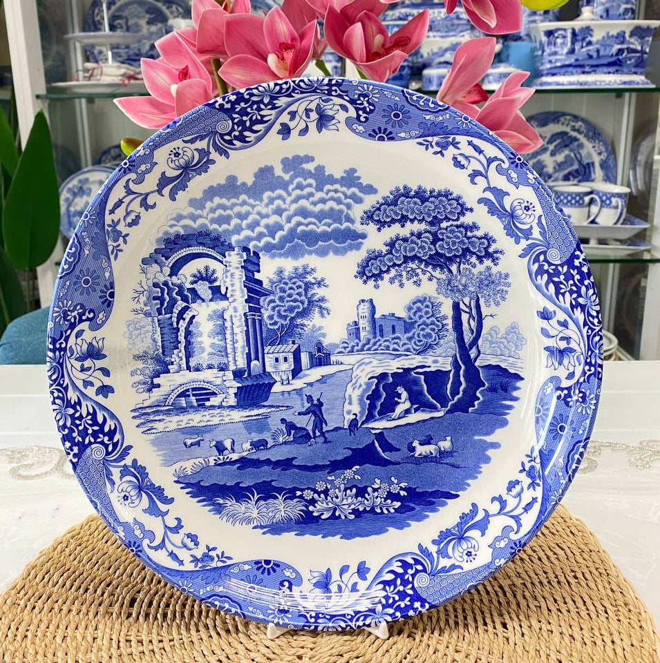Spode Blue Italian Pasta Bowl 12 Inch 2Q (ENG)