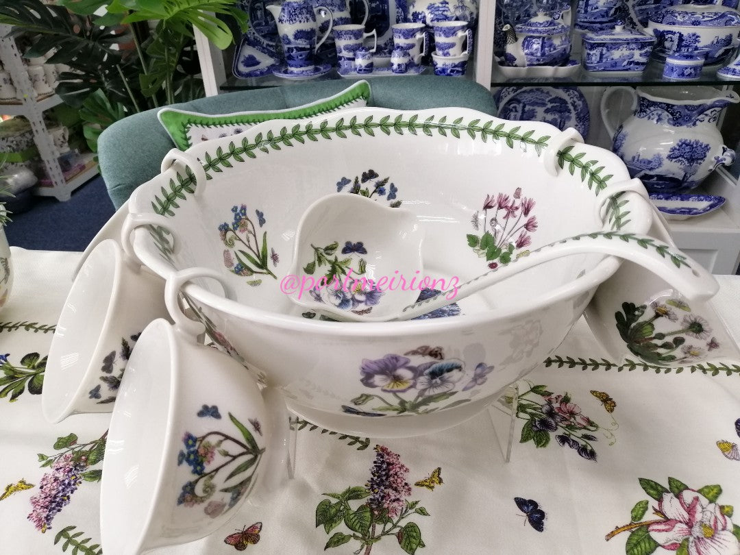 Botanic Garden Fruit Punch Bowl Set Portmeirionz