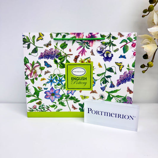 Paperbag Botanic Garden ~ Portmeirion English Pottery
