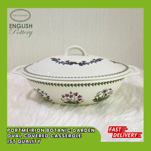 Portmeirion BG Oval Covered Casserole 15 inch 1st Quality (CHN)