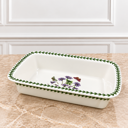 Portmeirion BG Rectangular Baking Dish 11” W.Flower (CHN)