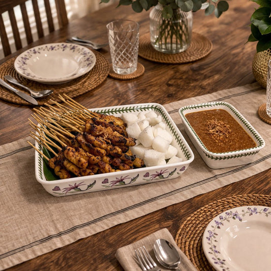 Set Satay~BG Lasagna Dish & BG Rect Baking Dish (CHN)