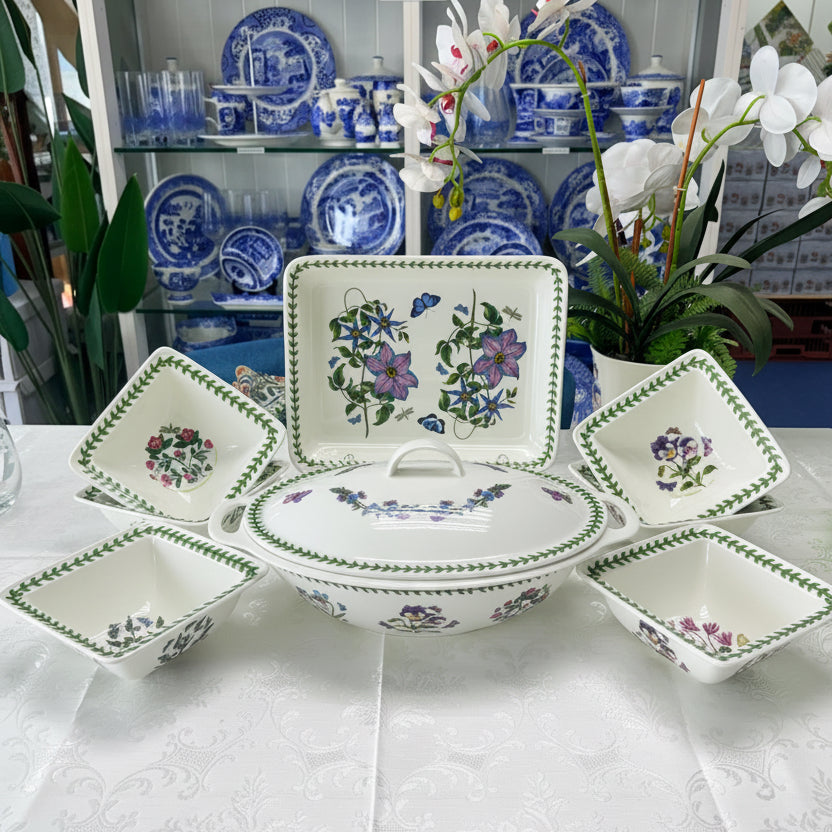 Set Mi Sup~Oval Casserole, Lasagna dish & 6.5” bowl (CHN)