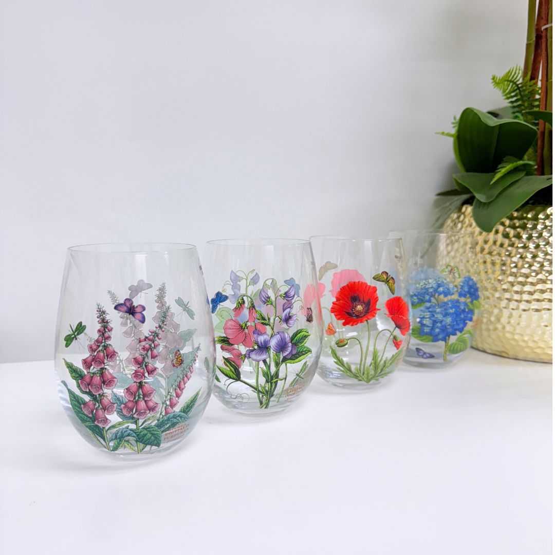 Portmeirion BG Stemless Glasses Set of 4