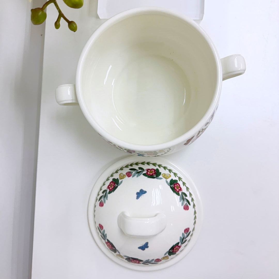 Portmeirion BG Round Covered Casserole 4pt (CHN)