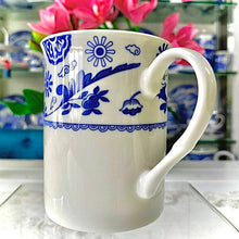 Spode Blue Italian Brocato Mug 12oz