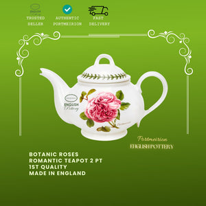 Botanic Roses Romantic Teapot 2pt