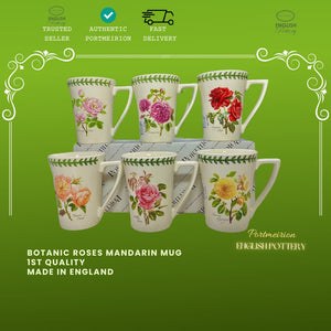 Botanic Roses Mandarin Mug