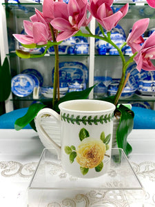 Botanic Roses Breakfast Mug 8oz