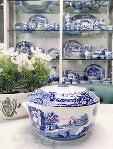 Spode Blue Italian Covered Casserole